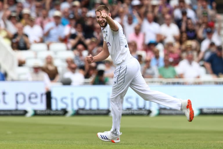 Fine start: England fast bowler Gus Atkinson took 22 wickets against the West Indies in his debut Test series (Darren Staples)