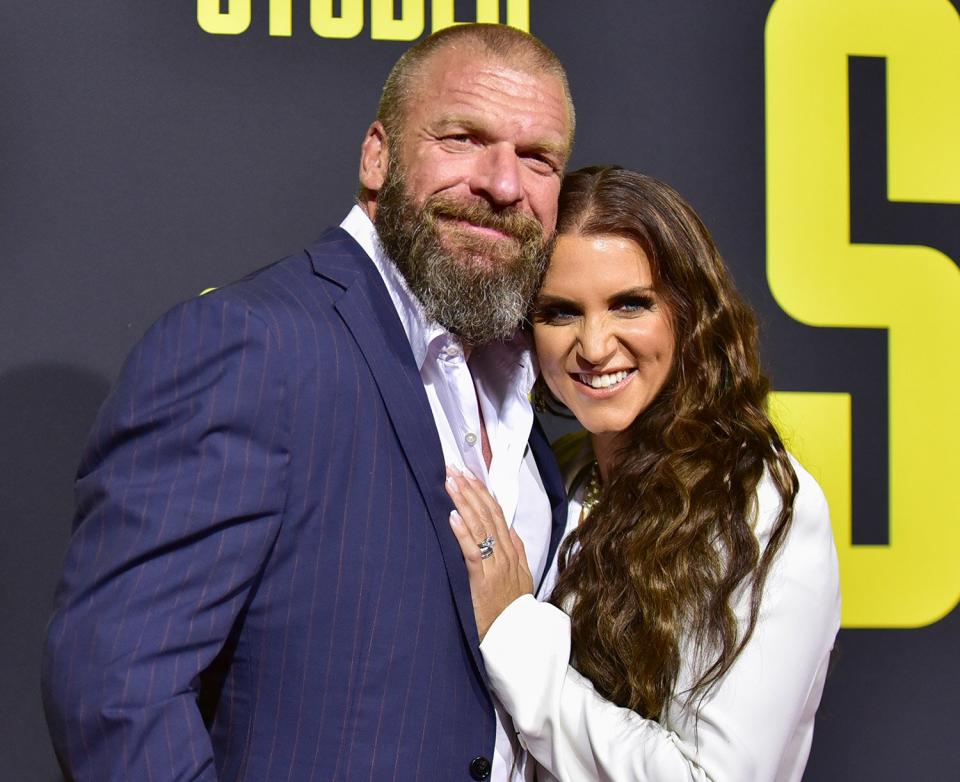 Triple H (Paul Levesque) and Stephanie McMahon