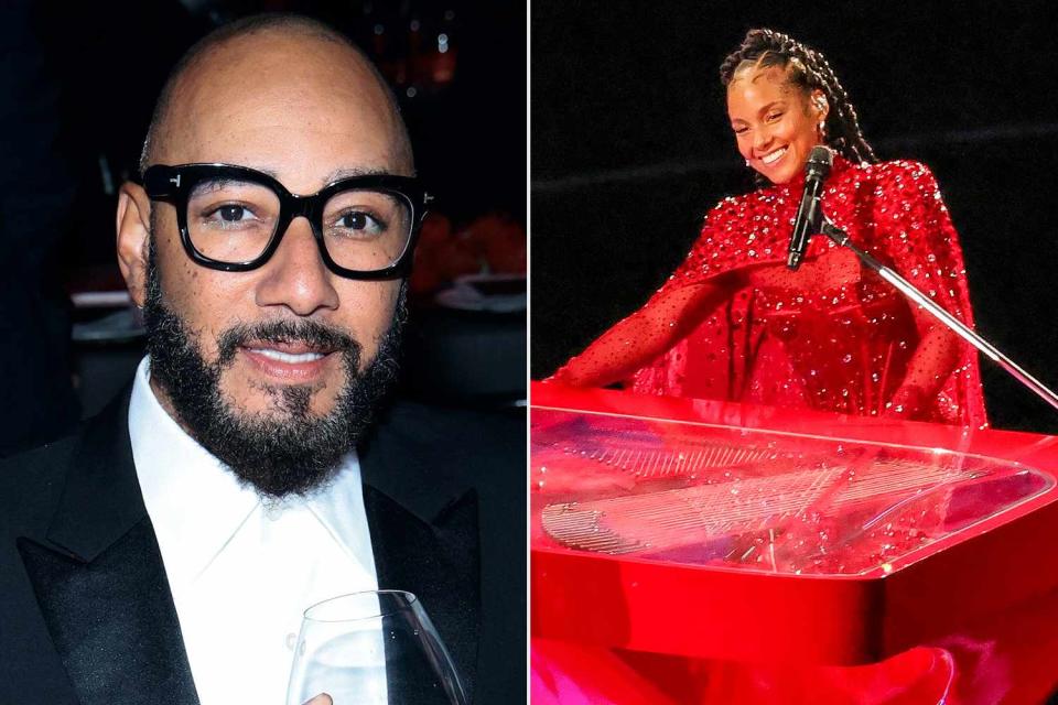 <p>Dimitrios Kambouris/Getty; Ethan Miller/Getty</p> Swizz Beatz; Alicia Keys