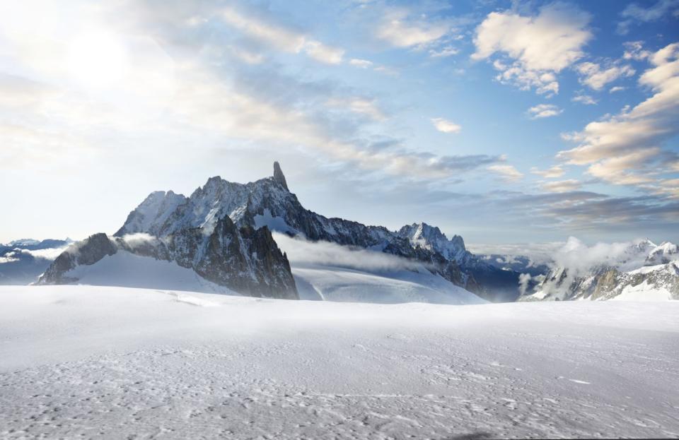 Walking in Mont Blanc