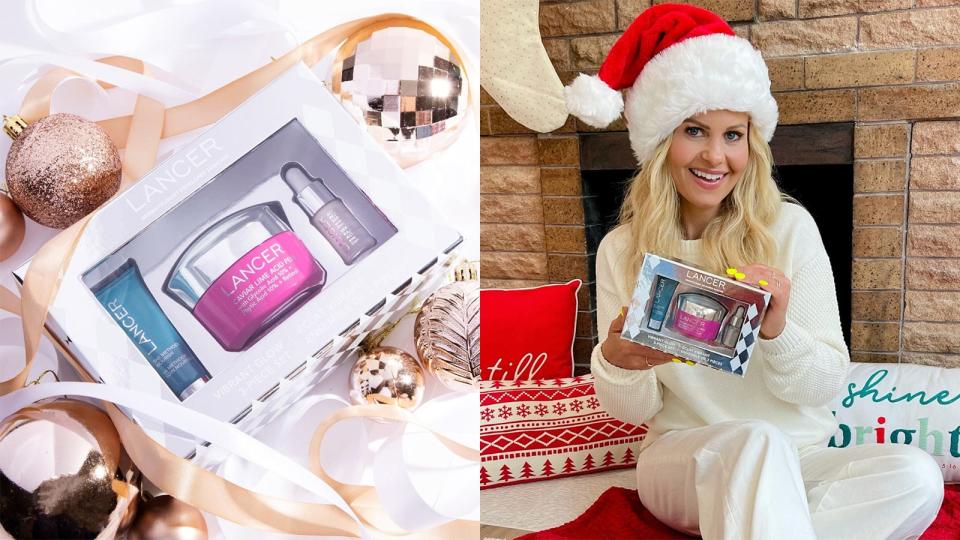 Keep your giftee's skin looking fresh with the Lancer Skincare Vibrant Glow 3-Piece Set.