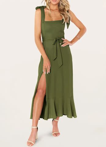 Love of Romance Ruffled Midi Dress