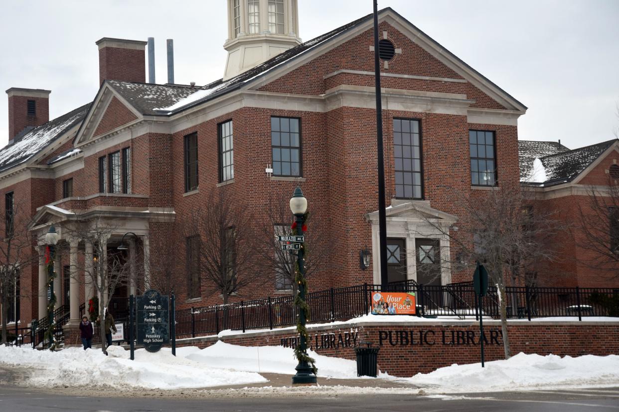 The Petoskey District Library is located at 500 E. Mitchell St. in downtown Petoskey.