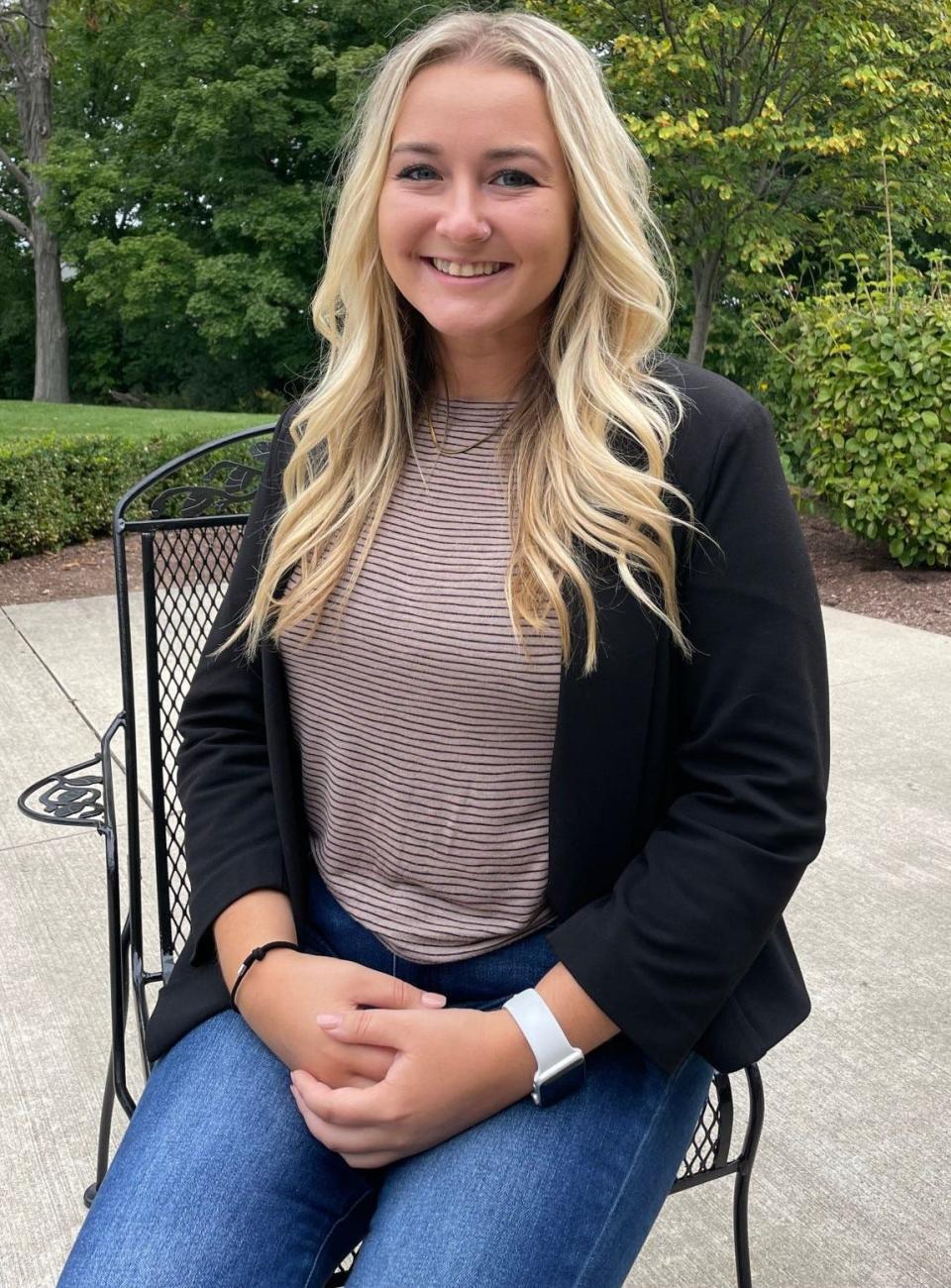 Carly Fitz of Perry County is secretary for the Young Agricultural Professionals State Committee of the Ohio Farm Bureau.