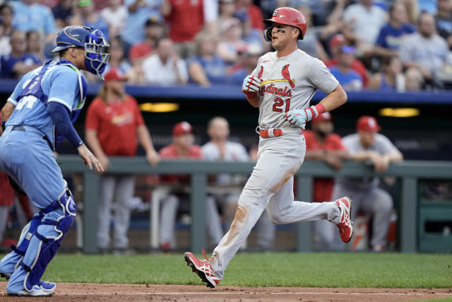 Tommy Edman Baseball Paper Poster Cardinals 2 - Tommy Edman