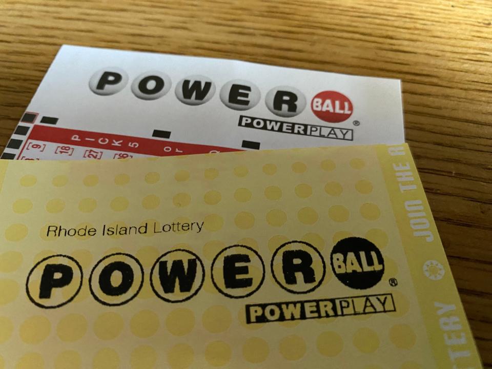 A $2 million-winning ticket in Wednesday's Powerball drawing was sold in Rhode Island. One or more tickets sold in California won the $516.8 million jackpot.