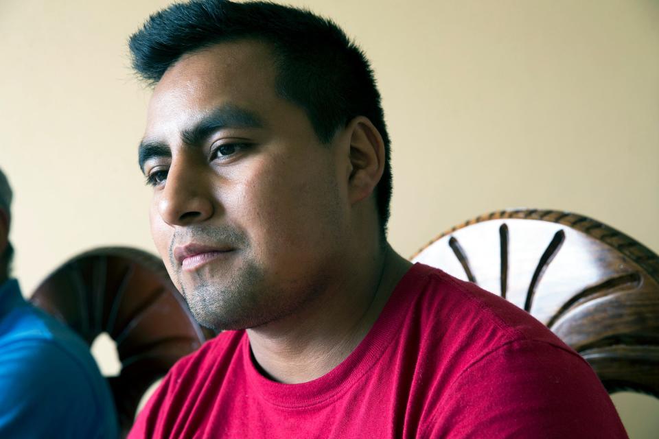 Salvador Salas spent more than six years working at dairy farms in Wisconsin and Minnesota. He returned to Astacinga, Mexico, in 2019.