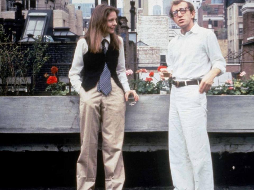 Diane Keaton and Woody Allen in 'Annie Hall' (Getty)