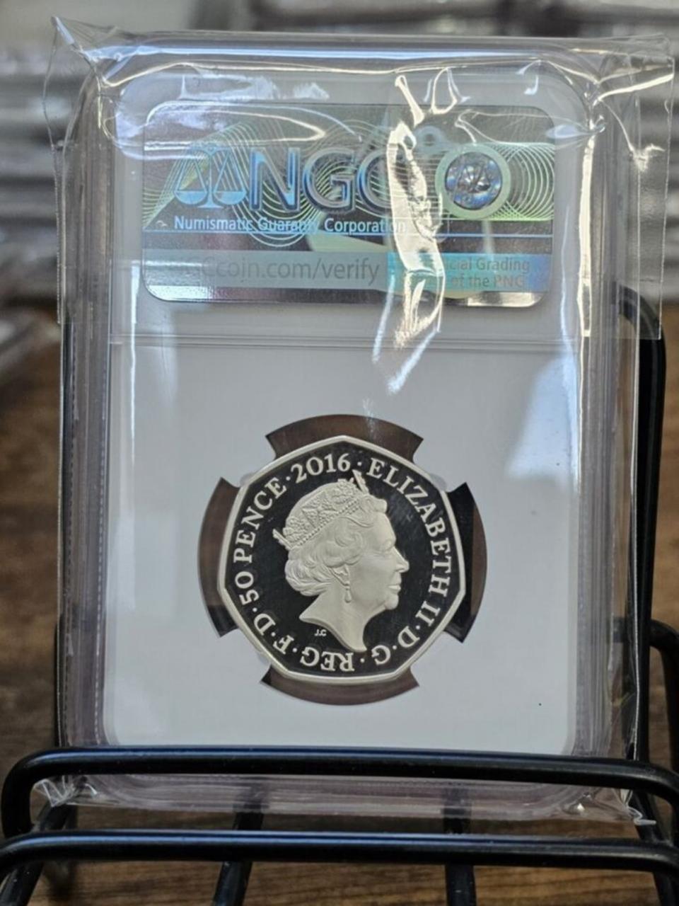 The Bolton News: The coin sold for 310x its face value on eBay