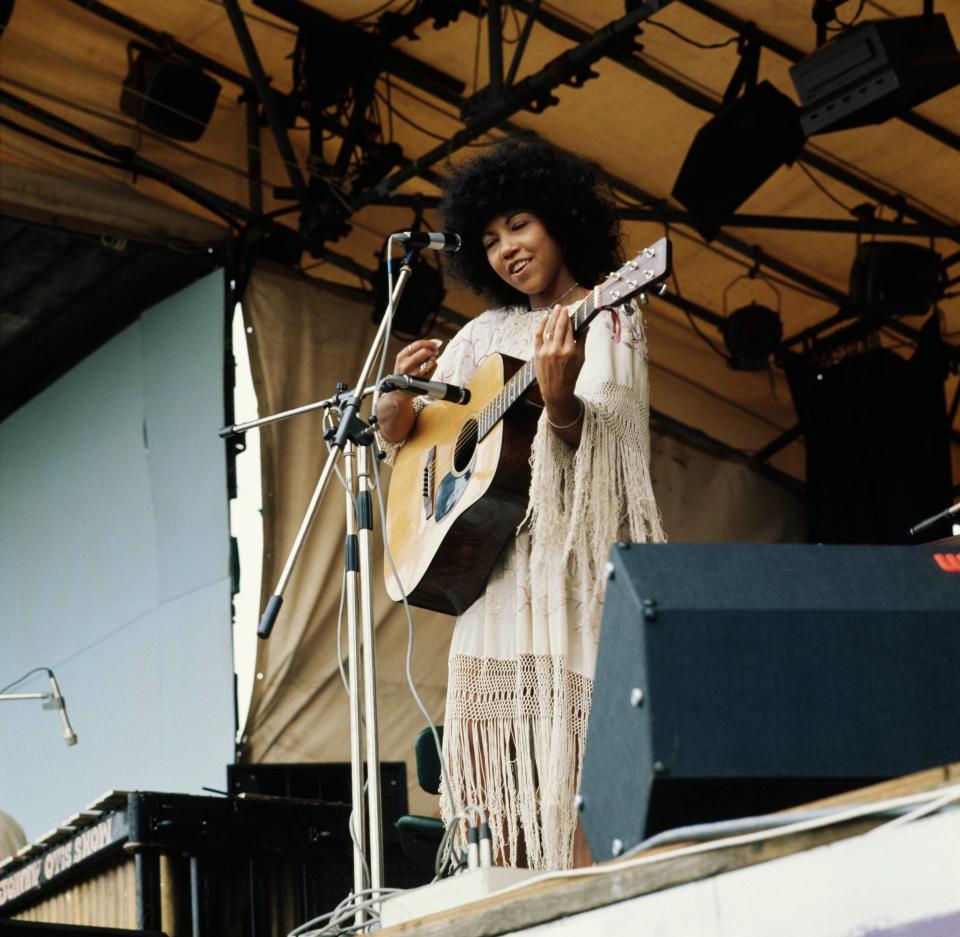 Performing at the Reading Festival in 1972 - Steve Morley/Redferns