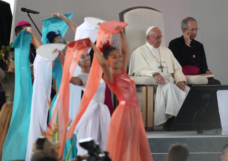 FOTOS: El Papa logró lo que nadie en Colombia