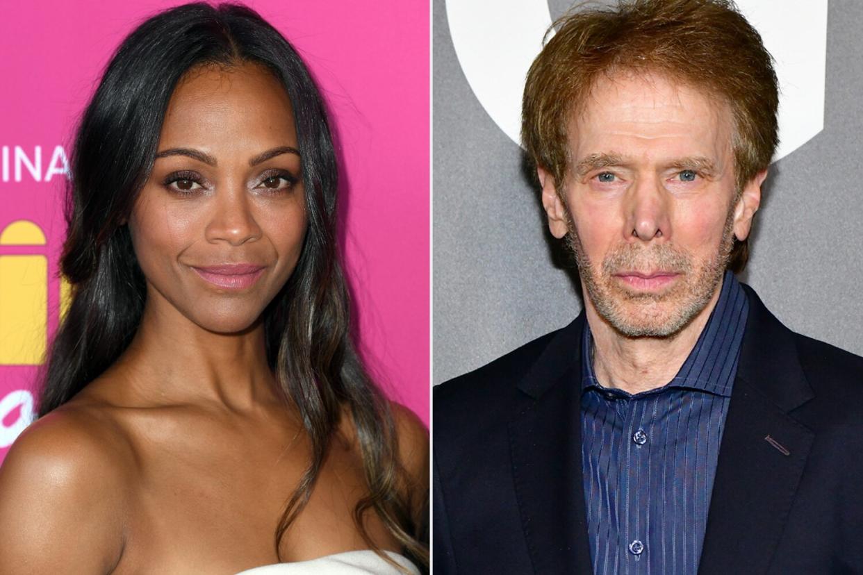 Zoe Saldana, Jerry Bruckheimer