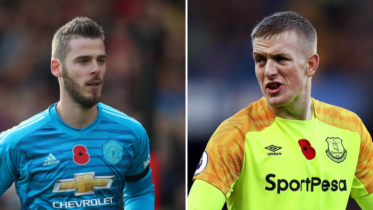 David de Gea and Jordan Pickford could soon be on the move.