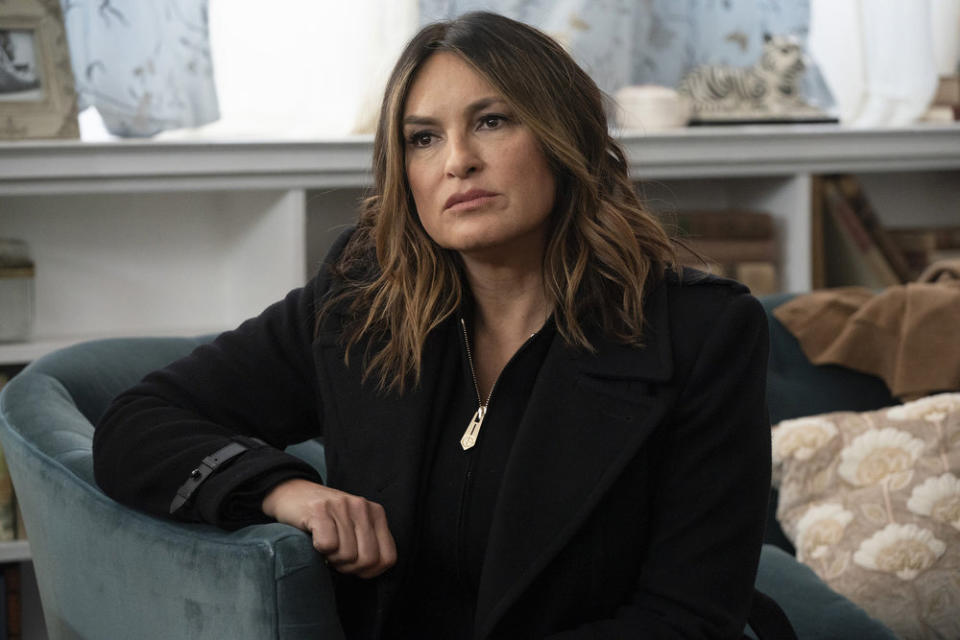 Mariska Hargitay as Captain Olivia Benson. Virginia Sherwood/NBC