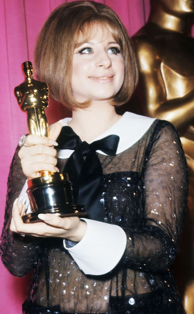 <p>Barbra Streisand and Katharine Hepburn Both Win Best Actress</p>