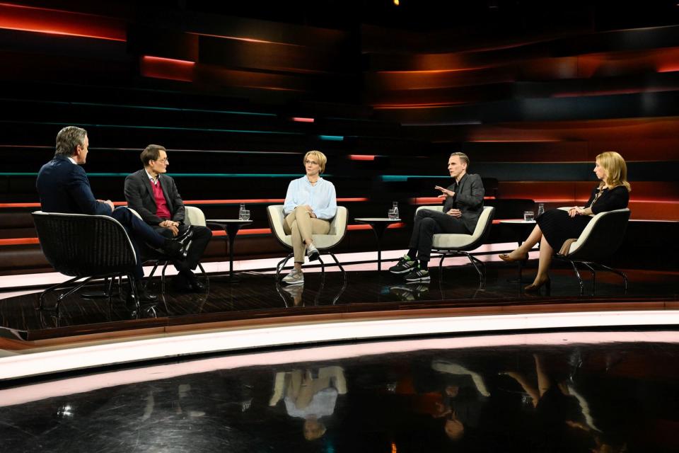 Gesundheitspolitische Themen standen am Donnerstag im Fokus bei "Markus Lanz". (Bild: ZDF / Markus Hertrich)