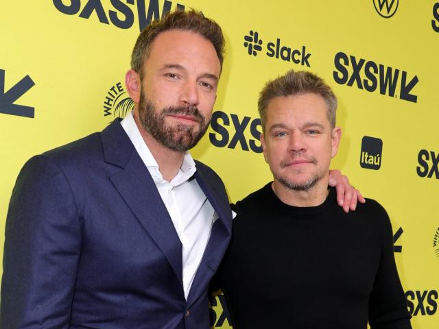 Ben Affleck, Matt Damon 'The Last Duel' Interviews – The Hollywood Reporter