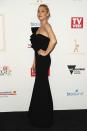 <p>Asher went for a little black dress on the night and pulled it off with pizazz.</p>