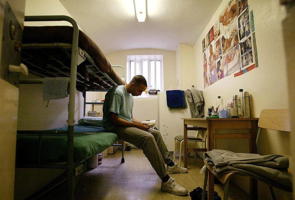 Longer sentences have been blamed for overcrowding in UK prisons (Getty)