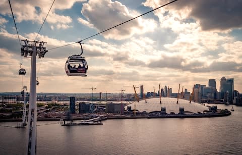 cable car greenwich - Credit: iStock