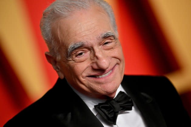 Martin Scorsese at the Vanity Fair Oscar Party on March 10, 2024 in Beverly Hills, CA.  - Credit: Lionel Hahn/Getty Images