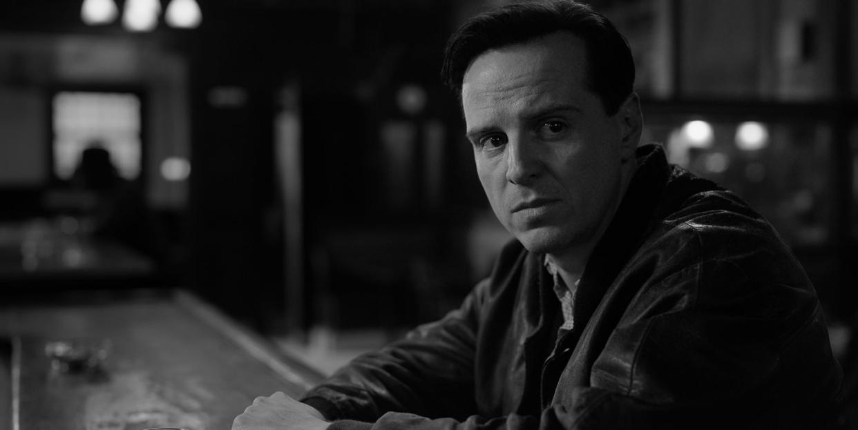 ripley andrew scott as tom ripley in episode 101 of ripley cr courtesy of netflix © 2024