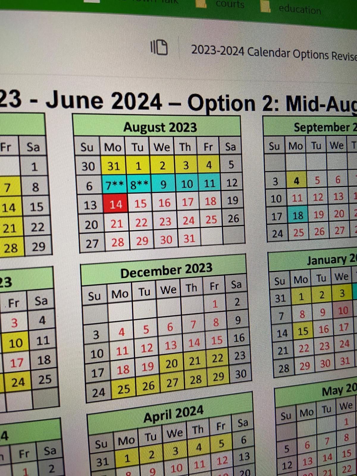 Board approves 202324 Rapides school calendar; students to return on