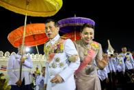 Ceremony to commemorate the death of King Chulalongkorn, known as King Rama V, at The Grand Palace in Bangkok