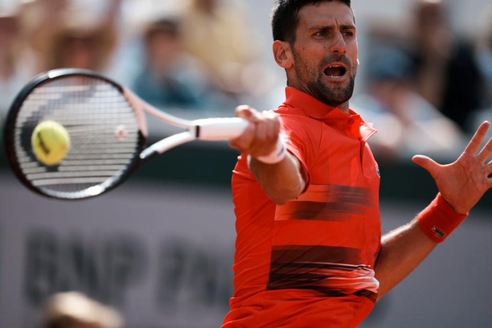 Novak Djokovic won in straight sets (Thibault Camus/AP) (AP)