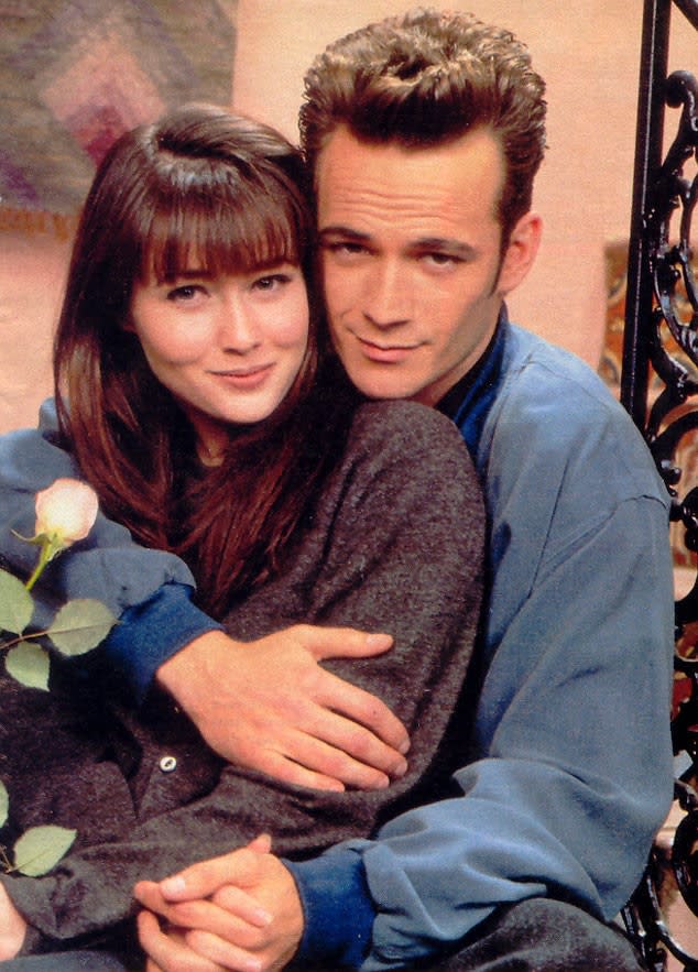 Shannen Doherty, Luke Perry, 90210 Couples