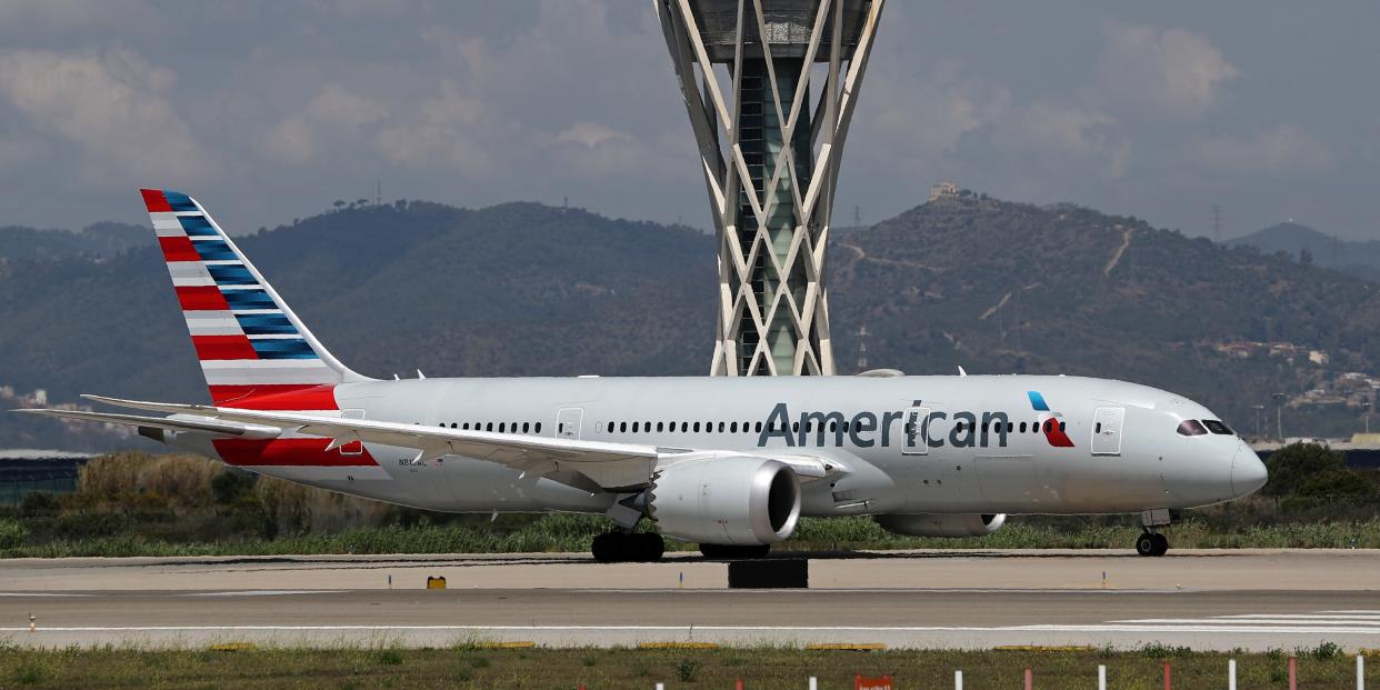 Boeing 787-8 Dreamliner american airlines