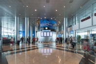 (Pictured left: Image of the modern Terminal 1). Dubai Airport's passenger traffic in the first nine months of 2012 reached 42,565,340, up 13.4 per cent over 37,547,744 recorded during the same period in 2011