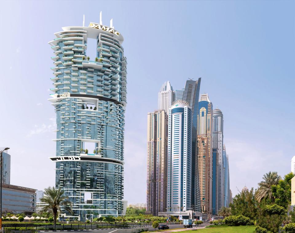 The Cavalli Tower residential complex set to open in the Dubai Marina. - Credit: Courtesy of Roberto Cavalli