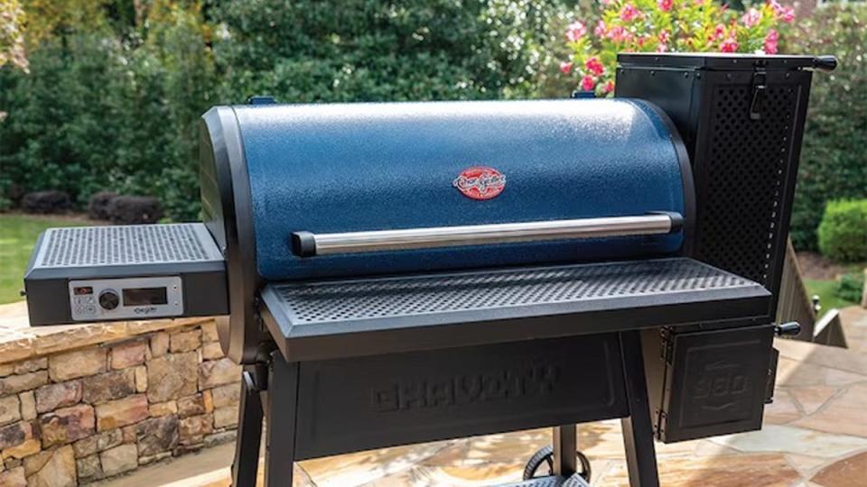 Lowe's offers plenty of great grills, like this Char-Griller charcoal cooker, at great prices.