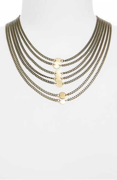 Buy the <a href="http://shop.nordstrom.com/s/biko-athena-collar-necklace/4631564?origin=keywordsearch-personalizedsort&amp;fashioncolor=GOLD" target="_blank">Biko Athena collar necklace</a>&nbsp;for $101.40