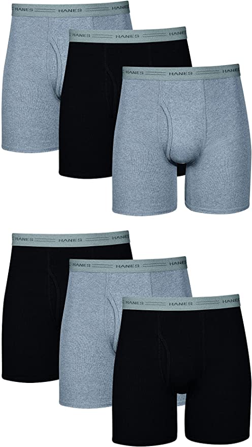 Living off the grid, Hanes Men's Boxer Briefs