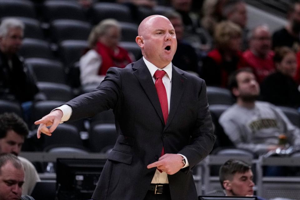 Ball State basketball coach Michael Lewis earned $329,845 in 2022, the fourth-highest payday among faculty and staff at the university.