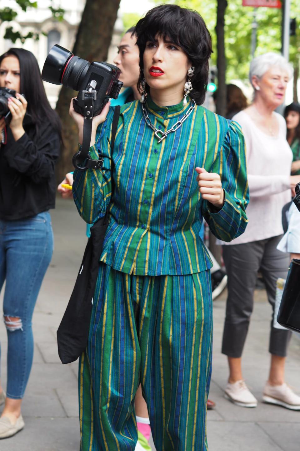 <p>Now, this is a LOOK. [Photo: Yahoo Style UK/ Sabrina Carder] </p>