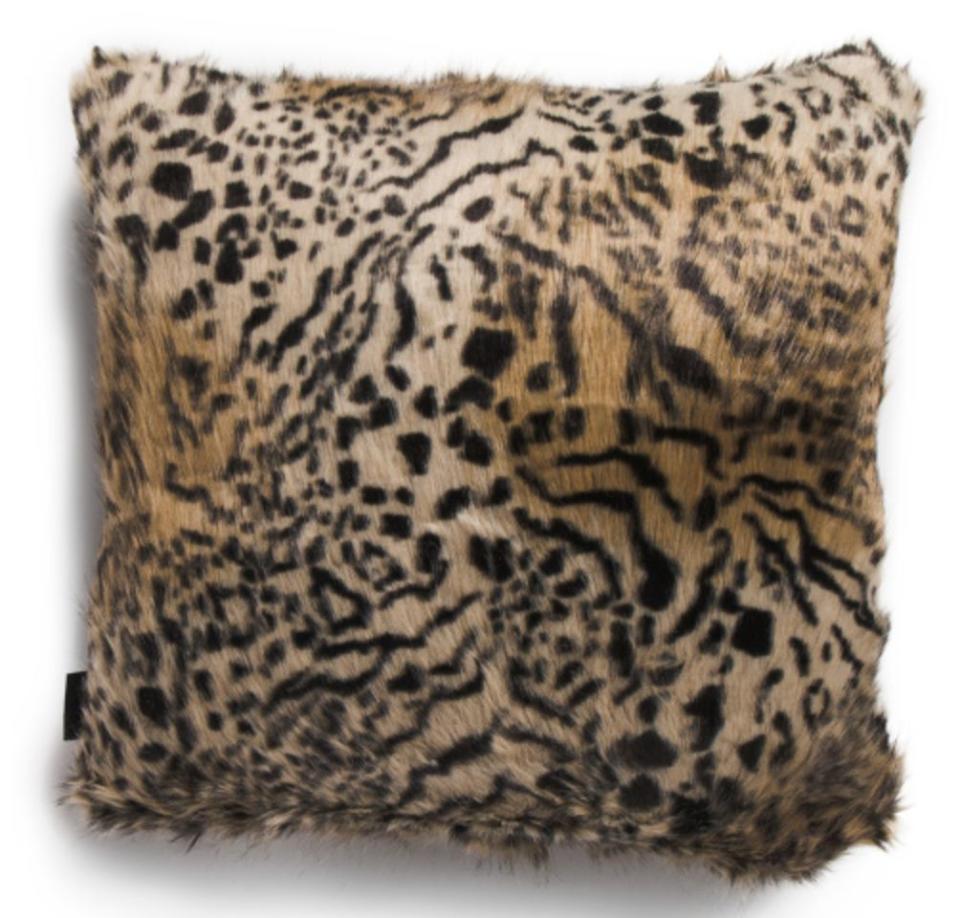 Your bed really can never have too many pillow, and this neutral animal-print one will go with just about anything. <strong><a href="https://fave.co/2QP8o6Z" target="_blank" rel="noopener noreferrer">Get it at T.J.Maxx</a></strong>.