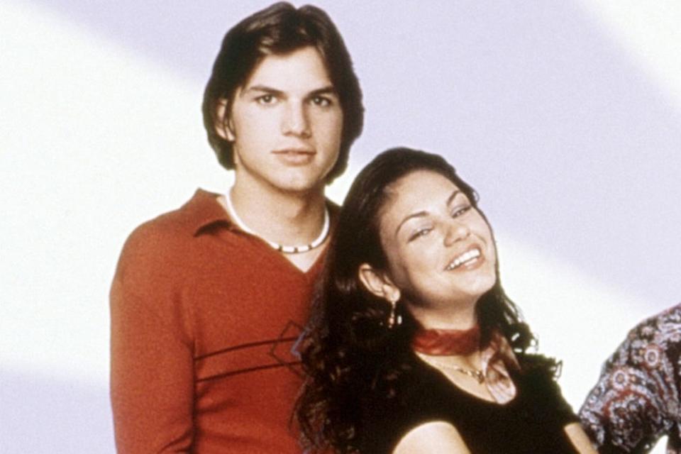 Ashton Kutcher and Mila Kunis on 'That '70s Show'