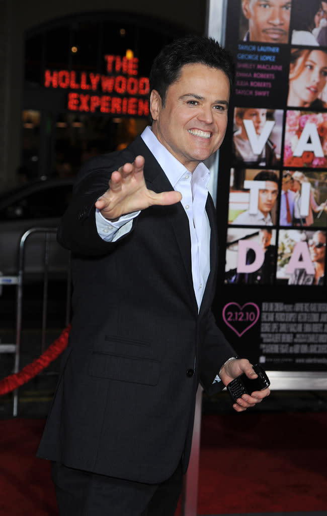 Donny Osmond birthday