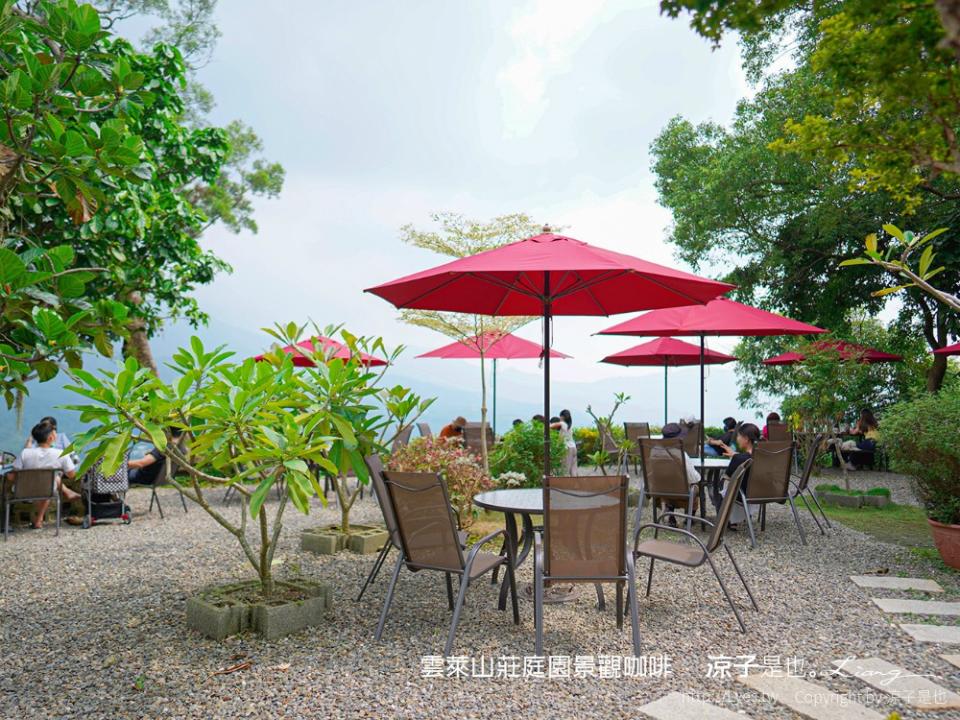 台南白河｜雲萊山莊庭園景觀咖啡