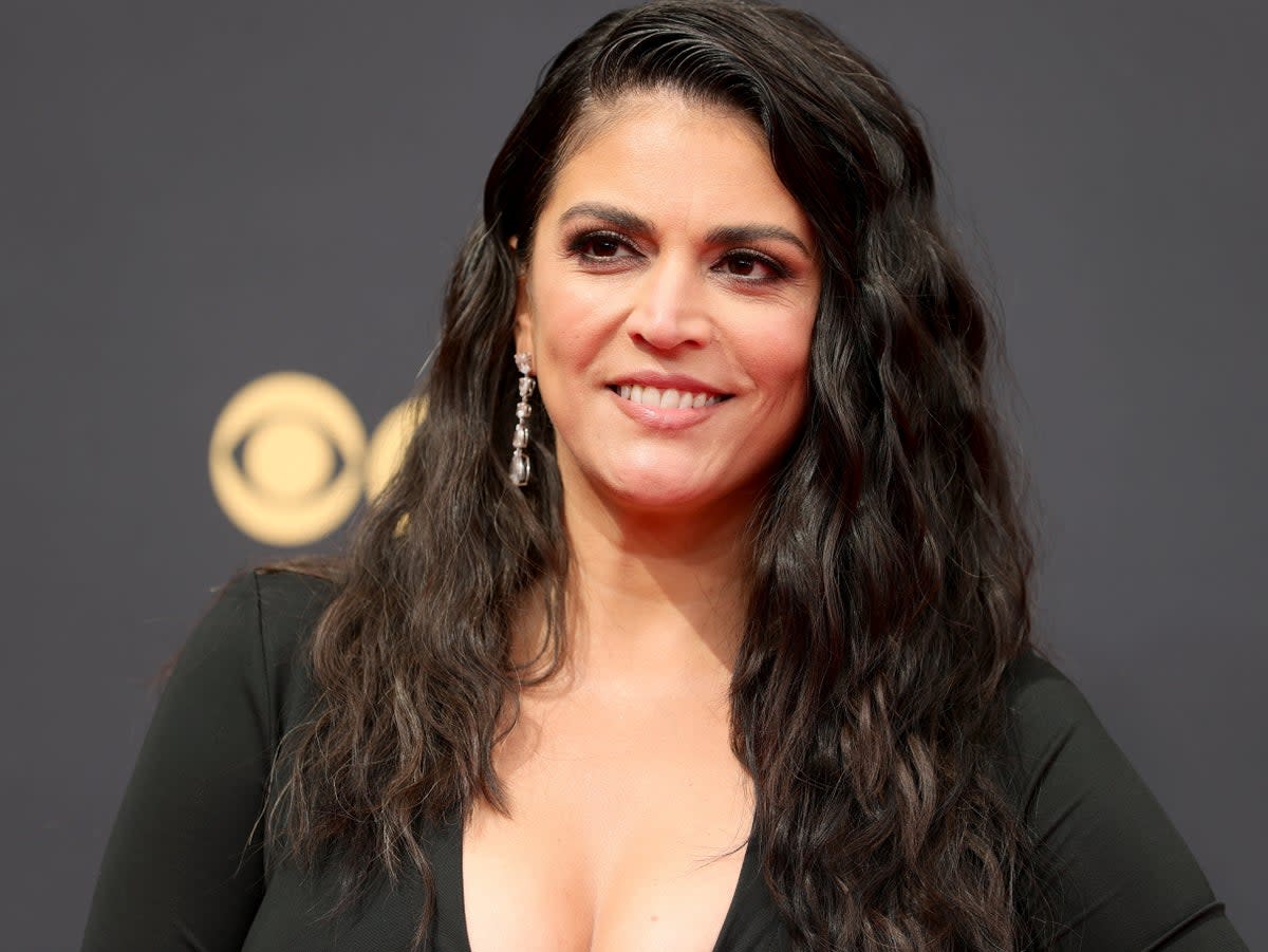 Cecily Strong attends the 2021 Emmys (Rich Fury/Getty Images)