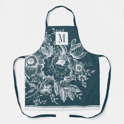 <p><a href="https://go.redirectingat.com?id=74968X1596630&url=https%3A%2F%2Fwww.zazzle.com%2Ffrench_farmhouse_peony_monogram_dark_turquoise_apron-256088473671098124&sref=https%3A%2F%2Fwww.goodhousekeeping.com%2Fhome-products%2Fg43506889%2Fbest-home-products-april-2023%2F" rel="nofollow noopener" target="_blank" data-ylk="slk:Shop Now;elm:context_link;itc:0;sec:content-canvas" class="link ">Shop Now</a></p><p>Peony Monogram Dark Turquoise Apron</p><p>$14.41</p><p>zazzle.com</p>