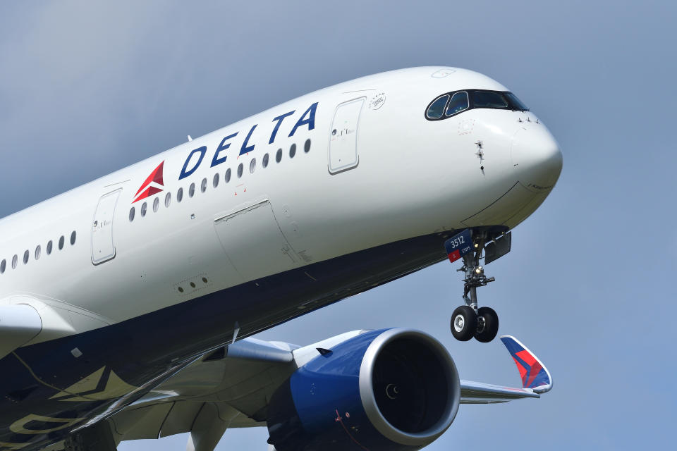 Chiba, Japan - May 05, 2019:Delta Air Lines Airbus A350-900 (N512DN) passenger plane.