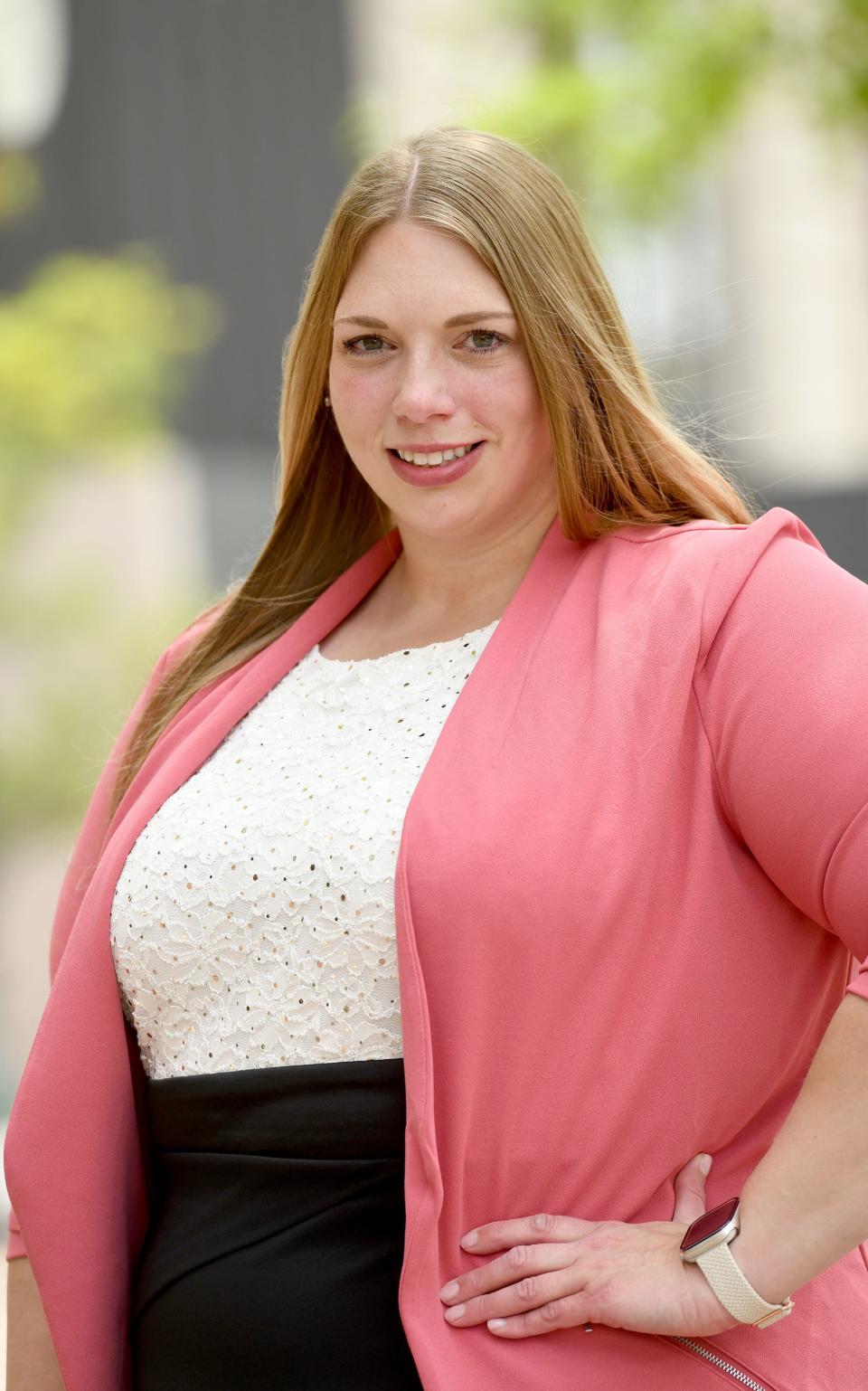2023 Canton Regional Chamber of Commerce Twenty under 40! winner Kayla Householder,  Division Contract Manager IES Infrastructure.   Friday,  May 19, 2023