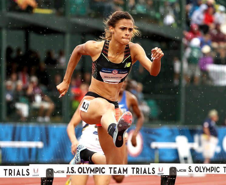 Sydney McLaughlin is a world-class athlete, but she loves sugar. (Photo: Patrick Smith/Getty Images)