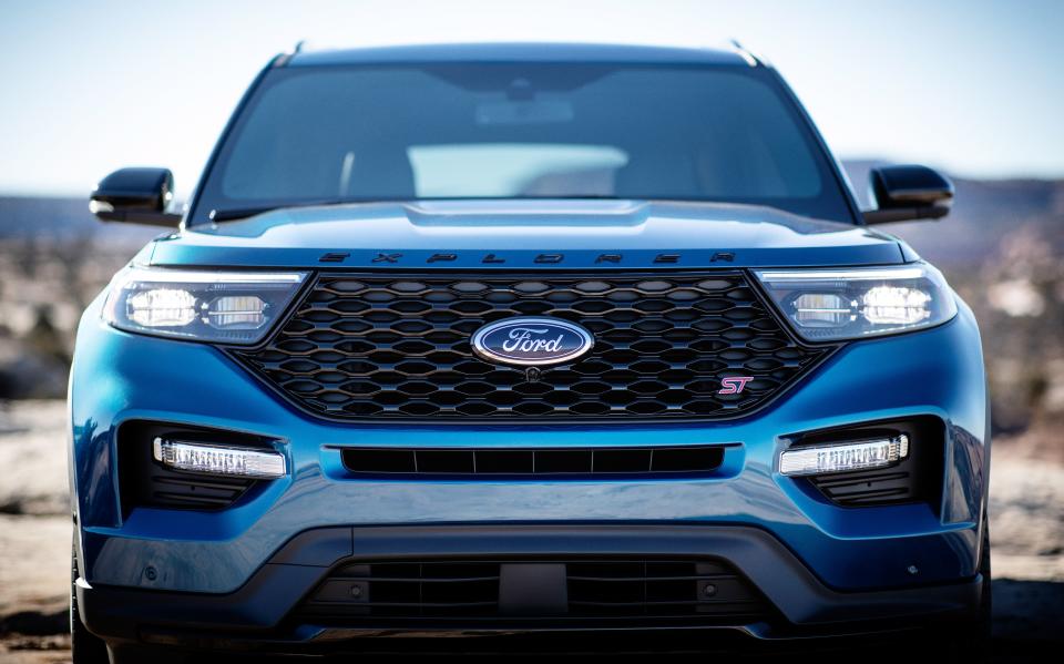 <p>The 2020 Ford Explorer ST applies the Ford Performance badge to its three-row family SUV. A twin-turbocharged V-6 engine with 400 horsepower and numerous chassis tweaks make for an impressive overall package. Read the full story <a href="https://www.caranddriver.com/reviews/a28108457/2020-ford-explorer-st-drive/" rel="nofollow noopener" target="_blank" data-ylk="slk:here;elm:context_link;itc:0;sec:content-canvas" class="link ">here</a>.</p>