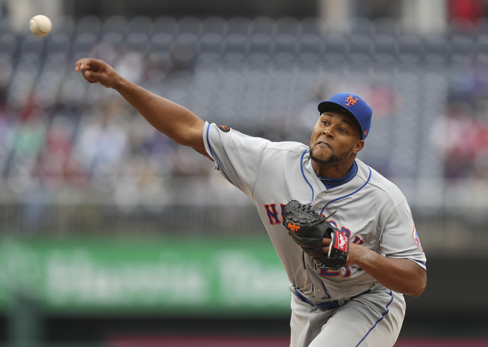 The Mets’ trade of Jeurys Familia ends a seven-year tenure in New York. (AP Photo)