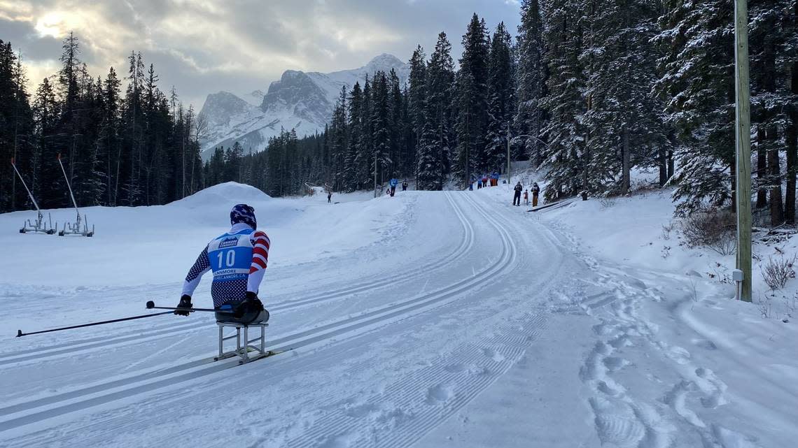 Josh Sweeney of Nampa has competed as a Paralympian in both sled hockey and Nordic skiing. He now owns his own adaptive winter gear business called JS Adaptive Sports. Courtesy of Josh Sweeney